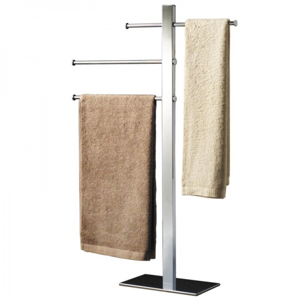 Bridge Chrome Towel Stand